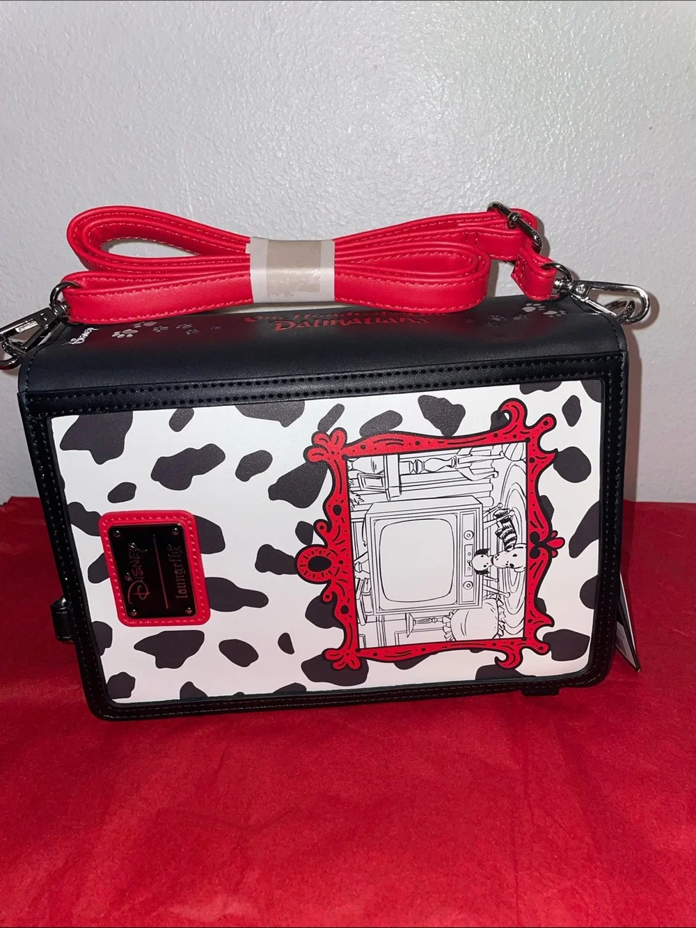 Loungefly Disney 101 Dalmatians Storybook Series Crossbody Backpack & Wallet Set
